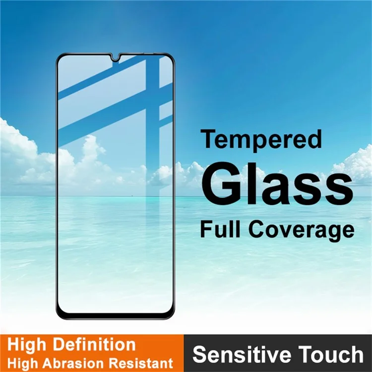 Protecteur d'écran en verre trempé plein écran de la série IMAK Pro+ pour Wiko Hi Enjoy 70 Plus 5G, film tactile sensible
