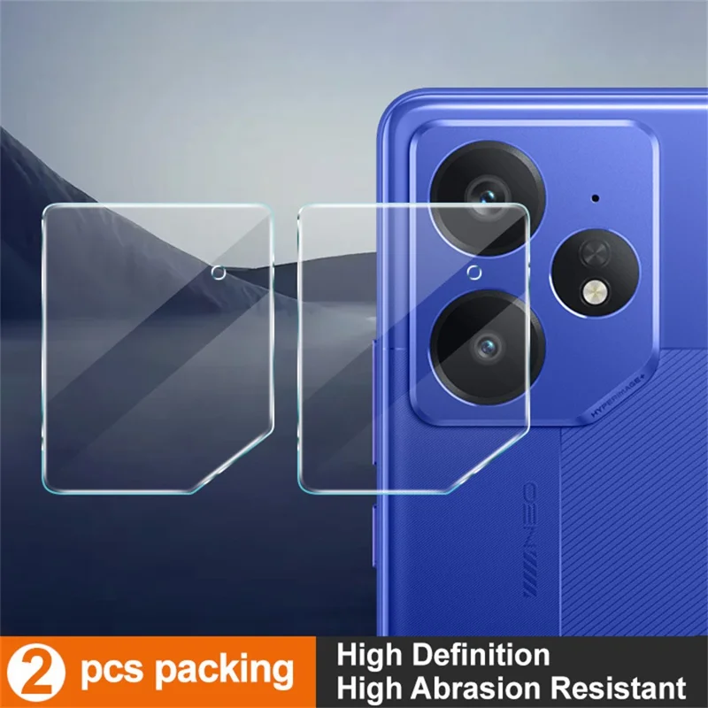 IMAK 2Pcs / Set For Realme Neo7 5G Camera Lens Protector Ultra Clear Tempered Glass Lens Film