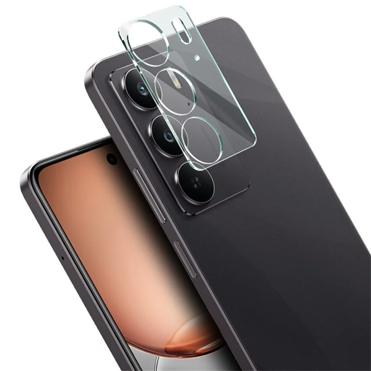 IMAK для Realme C75 Защитное стекло для камеры + Акриловая крышка объектива