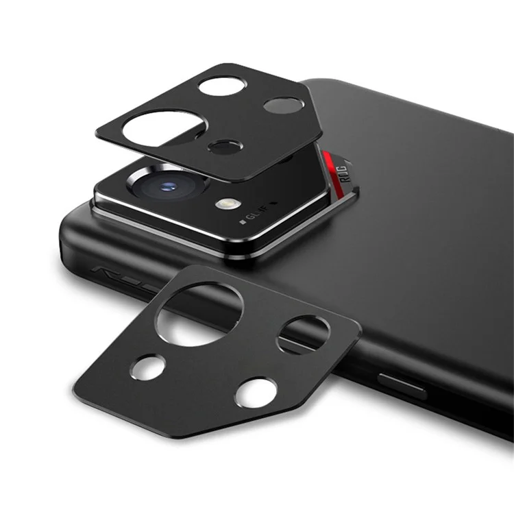 IMAK pour Asus ROG Phone 9 5G Protecteur de lentille de caméra en métal Couvercle de protection de lentille