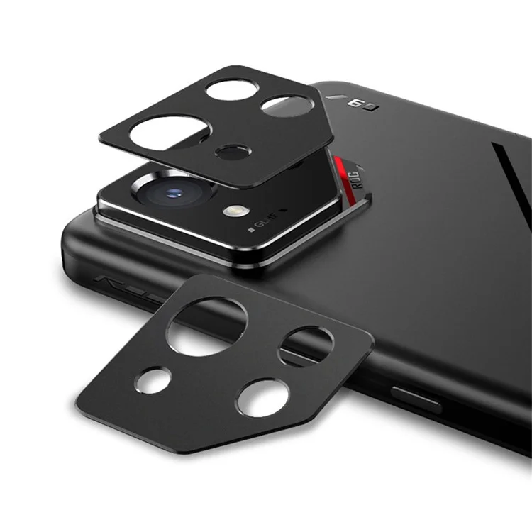 IMAK pour Asus ROG Phone 9 Pro 5G Protecteur de lentille de caméra en métal Couvercle de protection de la lentille