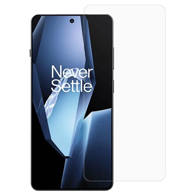 AMORUS Bildschirmschutz für OnePlus 13R 5G / Ace 5 5G / Ace 5 Pro 5G 2,5D Bogenrand 9H Hochaluminium-Siliziumglas-Folie