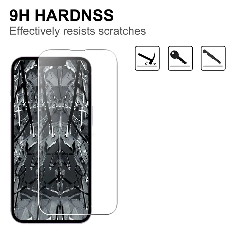 Защитная пленка из закаленного стекла 2.5D HD для iPhone SE (2024)