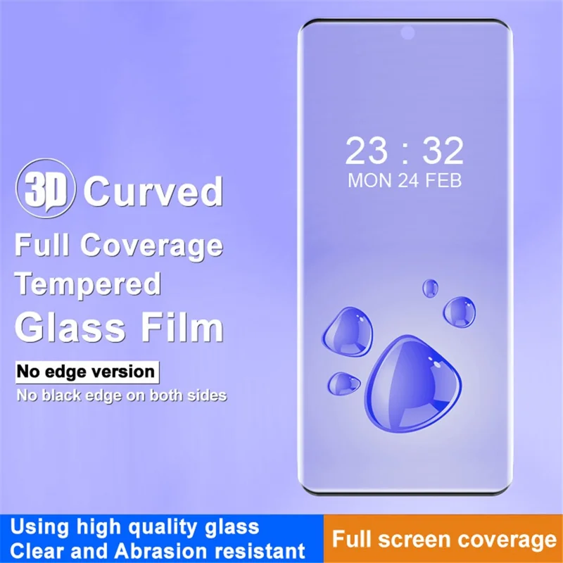 IMAK For Oppo A5 Pro 5G 3D Curved Tempered Glass Full Screen Protector (No Edge Version)