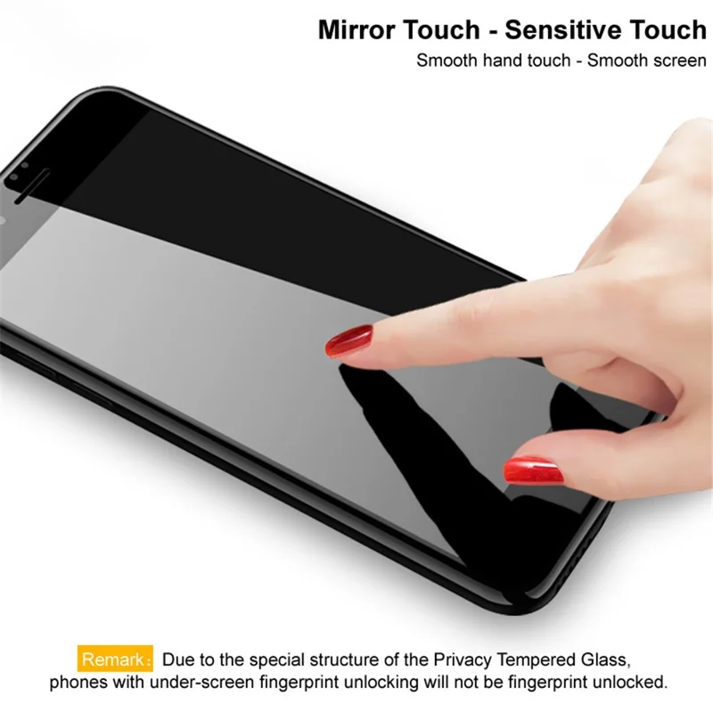 IMAK For Oppo A5 Pro 5G Anti Spy Tempered Glass Screen Protector (No Edge Version)