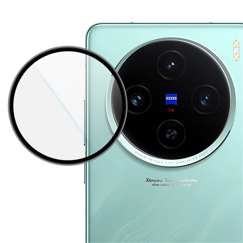 IMAK For vivo X100s 5G Camera Lens Protector Tempered Glass Lens Film with Self Positioning Frame