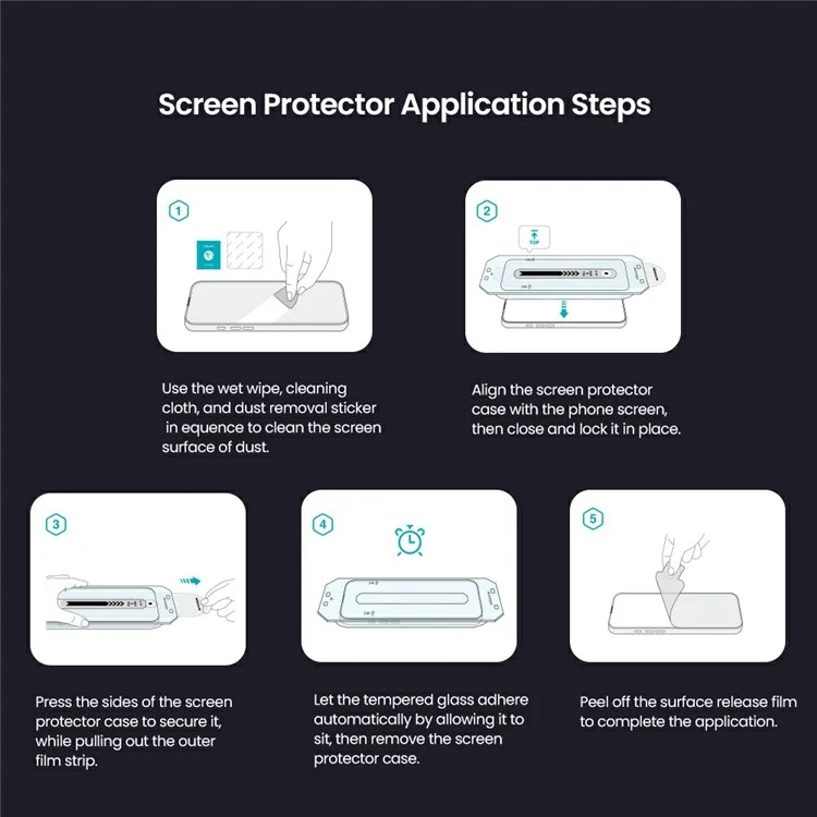 NILLKIN H+Pro for Samsung Galaxy S25 Screen Protector 9H Anti-Scratch Tempered Glass Film