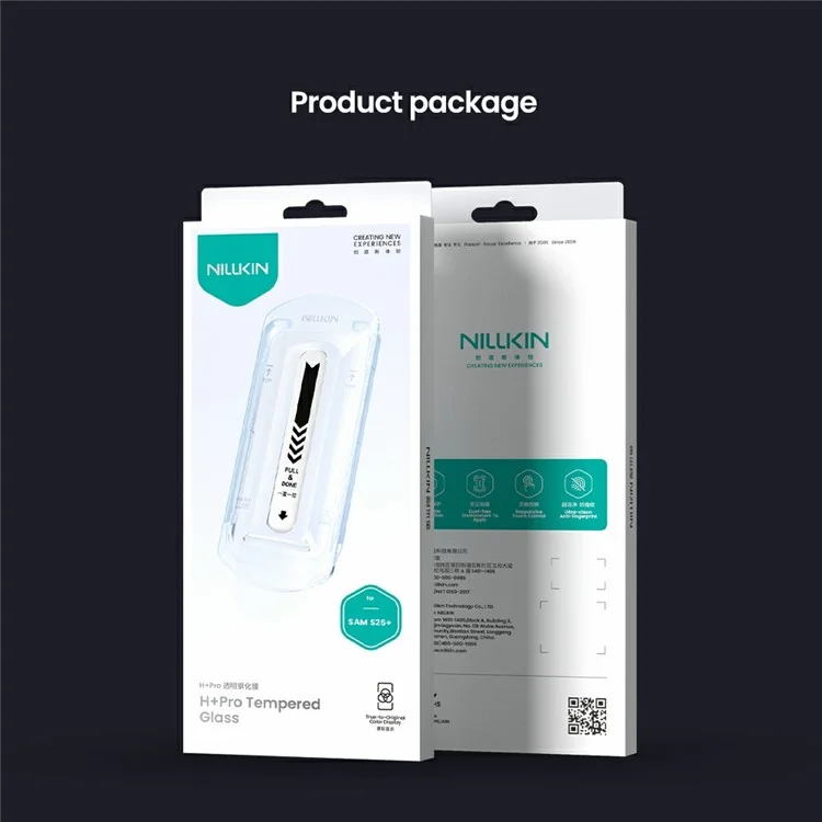 NILLKIN H+Pro for Samsung Galaxy S25 Screen Protector 9H Anti-Scratch Tempered Glass Film