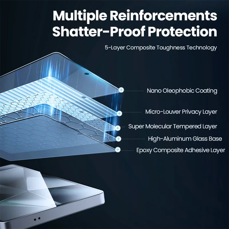 NILLKIN For Samsung Galaxy S25 Ultra Anti-Peep Screen Protector Anti-Scratch AGC Glass Full Screen Film