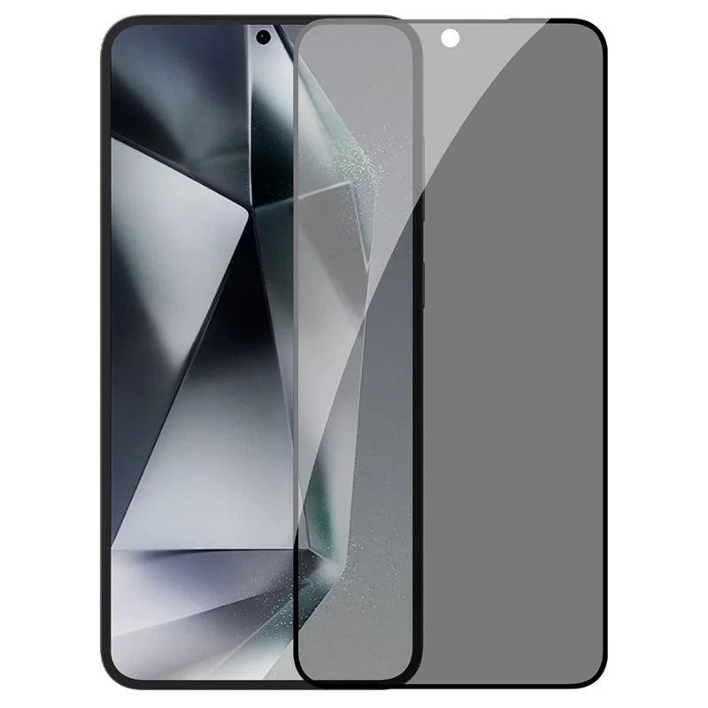 NILLKIN For Samsung Galaxy S25+ Anti-Peep Screen Protector Anti-Scratch AGC Glass Full Screen Film
