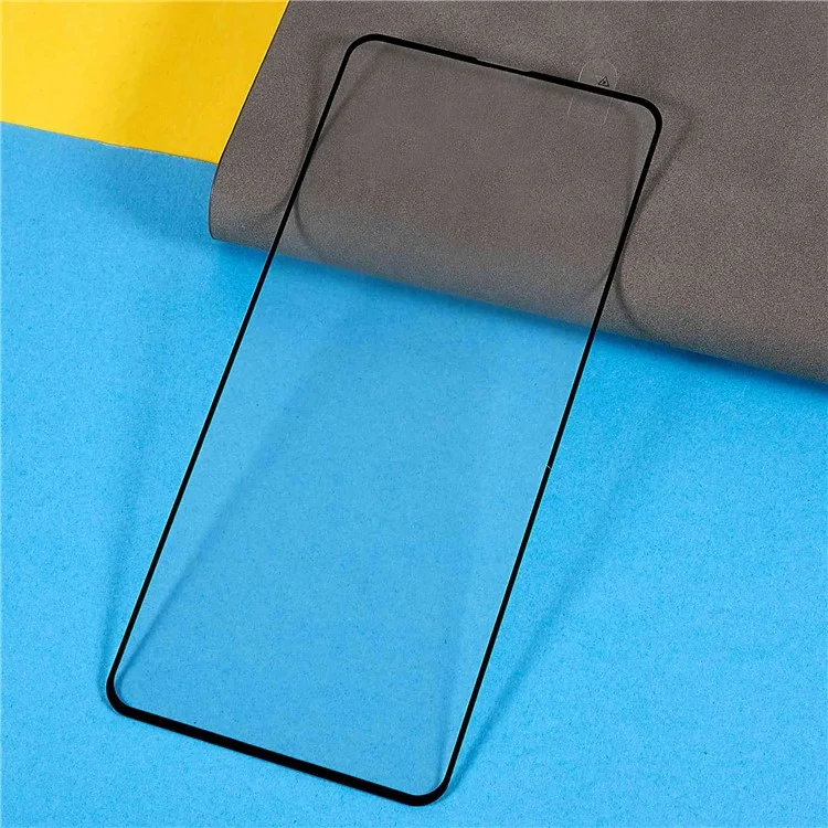 Protector de pantalla de vidrio templado con impresión de seda y pegado completo para Motorola Moto E15 4G