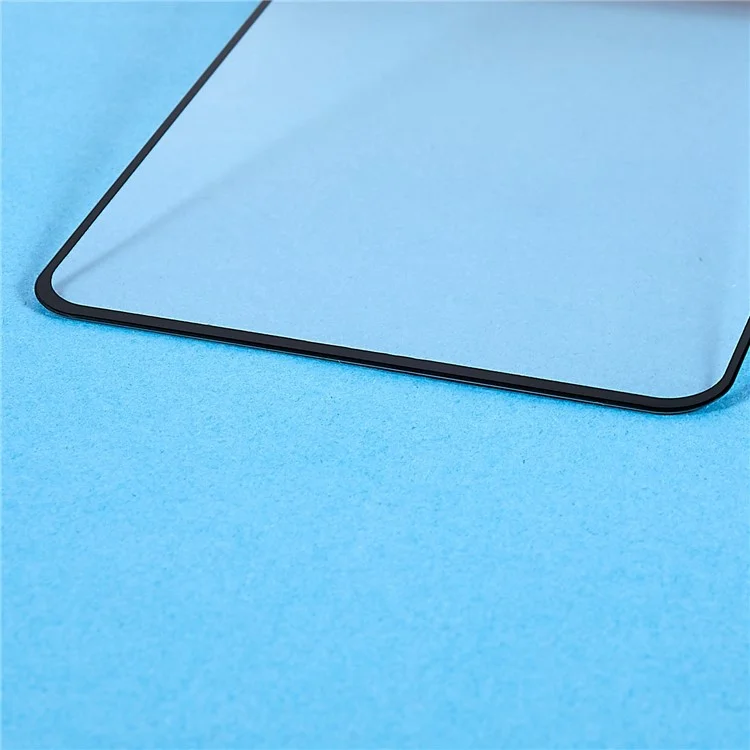 Protector de pantalla de vidrio templado con impresión de seda y pegado completo para Motorola Moto E15 4G