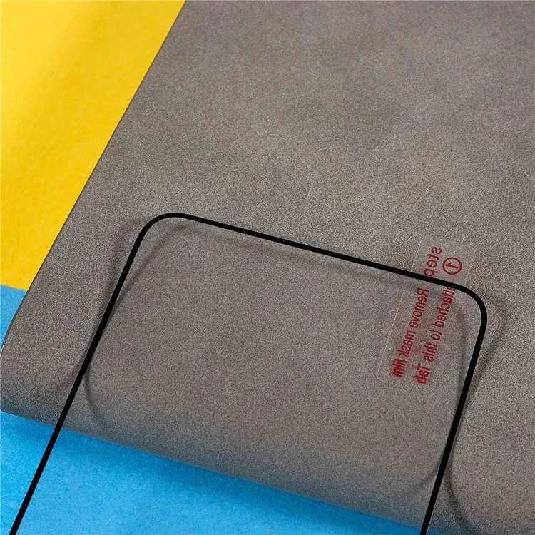 Protezione schermo in vetro temperato con stampa in seta per Google Pixel 9 Pro XL, 0,18 mm ultra sottile (supporta lo sblocco con impronta digitale)