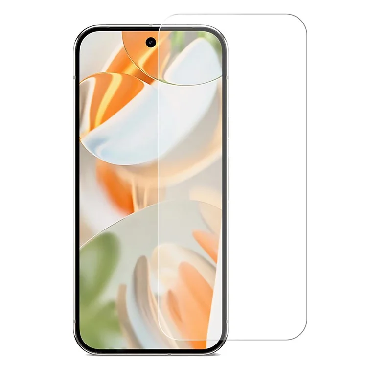 Protezione per schermo in vetro temperato 0,18 mm ultra sottile per Google Pixel 9 Pro / Pixel 9 (supporto sblocco con impronta digitale)