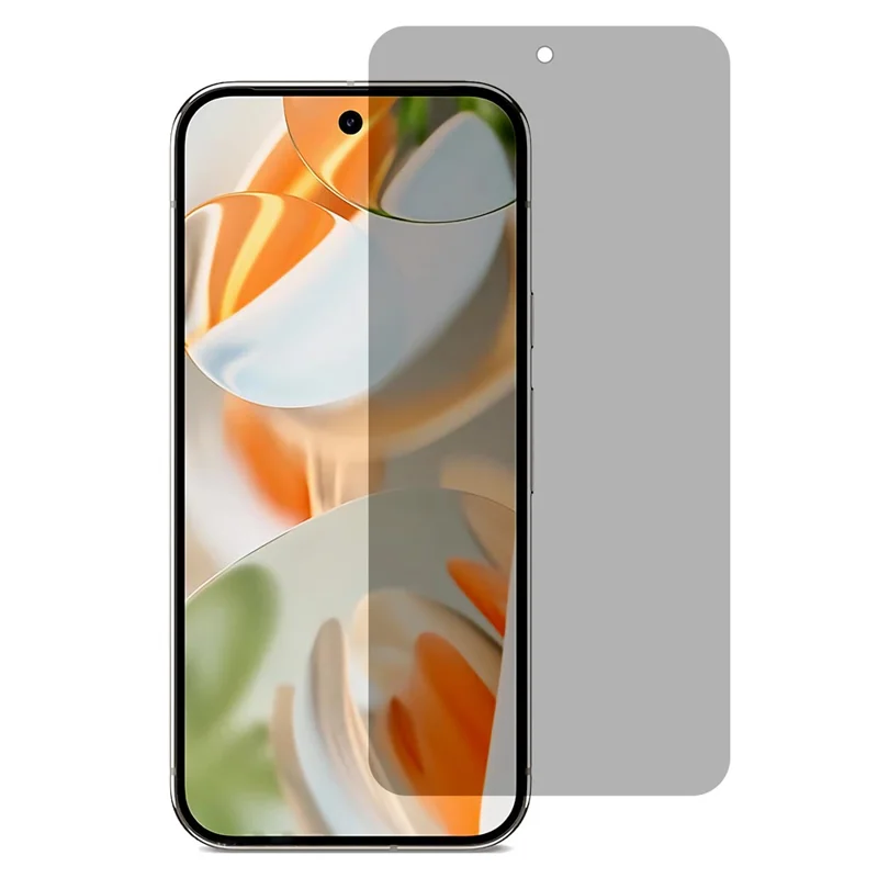 لـ Google Pixel 9 Pro / Pixel 9 واقي شاشة مضاد للتجسس 0.18 مم من الزجاج المقوى (نسخة دعم فتح بالبصمة)