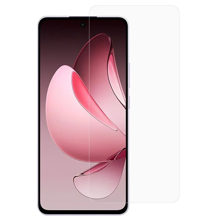 AMORUS Pour Oppo Reno13 F 4G Protecteur d'écran Film en verre haute aluminium-silicium 9H à bord incurvé 2,5D
