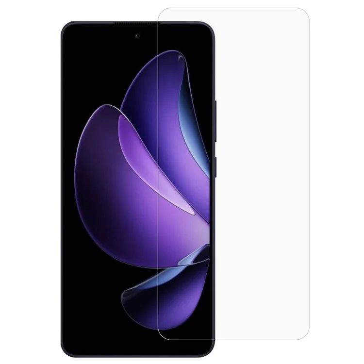 AMORUS Pour Oppo Reno13 F 5G Protection d'écran Verre Trempé Bords Incurvés 2,5D 9H Haute Qualité en Verre Alumino-Silicaté