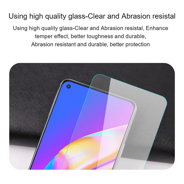 AMORUS Pour Oppo Reno13 F 5G Protection d'écran Verre Trempé Bords Incurvés 2,5D 9H Haute Qualité en Verre Alumino-Silicaté