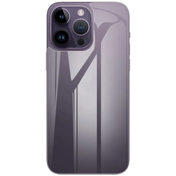 IMAK 2Pcs / Set Hydrogel Film III Soft TPU Phone Back Film for iPhone 14 Pro, Anti-scratch Abrasion-resistant Full Cover Back Protector