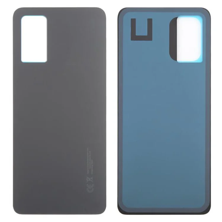 For Xiaomi Redmi Note 12 Pro 4G Back Battery Housing Cover Replacement Part - Black