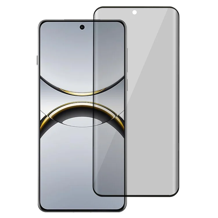 For Oppo Reno13 Pro 5G / Find X8 Pro 5G Privacy Screen Protector Curved Edge Tempered Glass Anti Spy Film