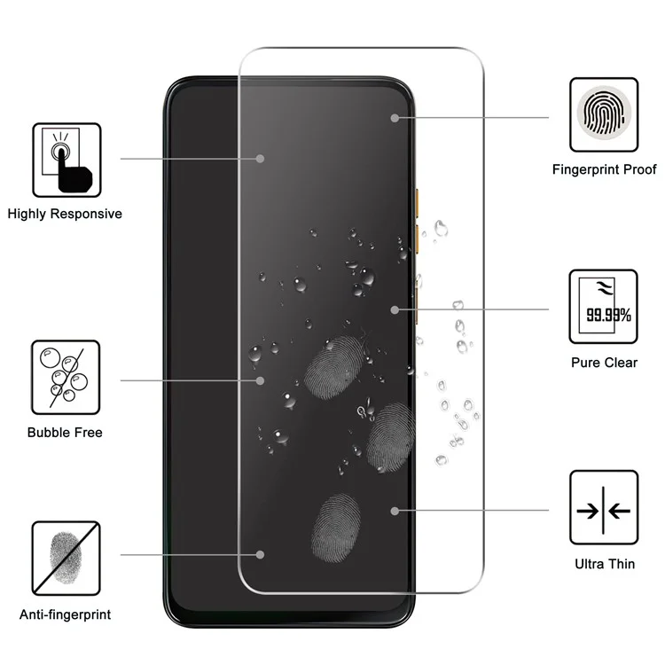 Para Motorola Moto G15 Power 4G Protetor de Tela de Vidro Temperado HD Film 2.5D