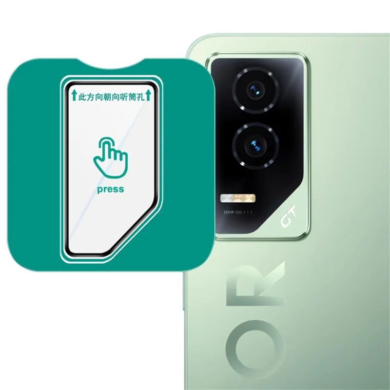 IMAK For Honor GT Camera Lens Protector Tempered Glass Lens Film with Self Positioning Frame