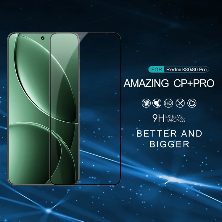 NILLKIN CP+PRO For Xiaomi Poco F7 Ultra 5G / Poco F7 Pro 5G / Redmi K80 Pro 5G / K80 5G Screen Protector AGC Glass Film Ultra Clear