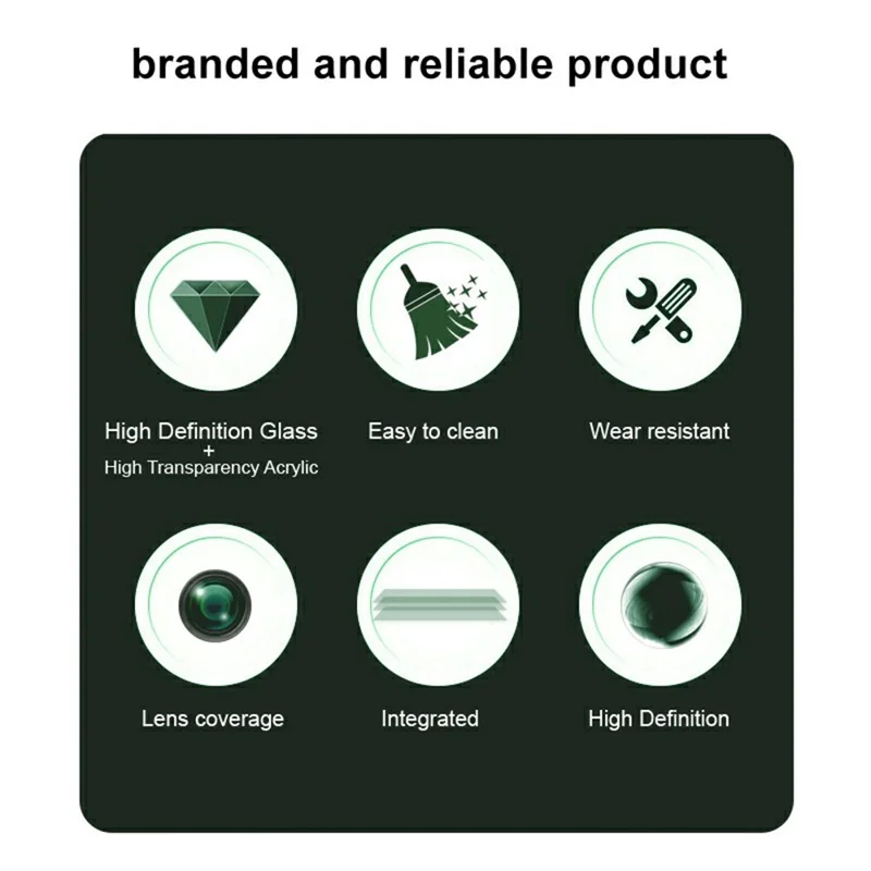 IMAK For Oppo Reno13 F 5G  /  4G Tempered Glass Camera Lens Protector + Acrylic Lens Cap