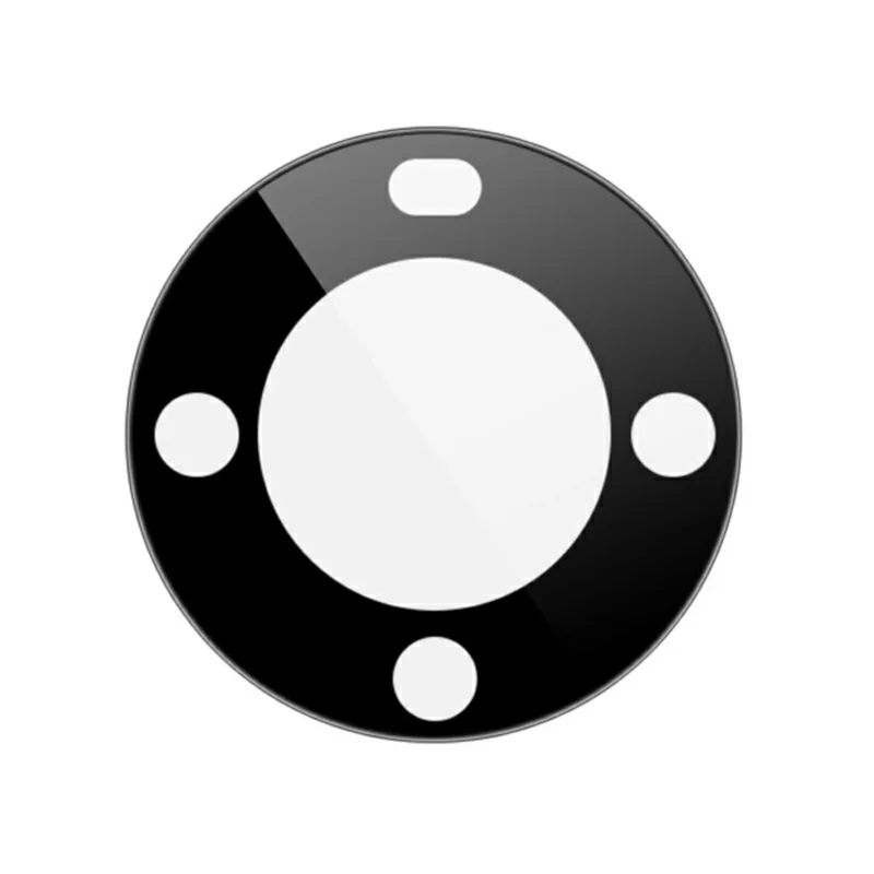 IMAK voor Huawei Enjoy 70X Gehard Glas Camera Lensbeschermer met Zelfpositionerend Frame (Zwarte Versie)