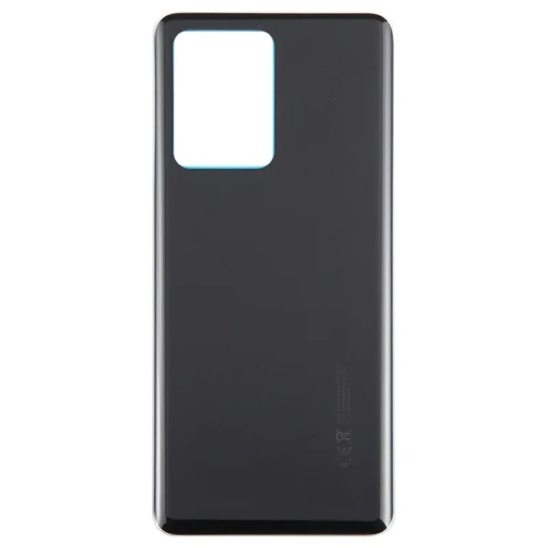 For Xiaomi Redmi Note 12 Pro+ 5G Back Battery Housing Cover Part (Without Logo) - Black