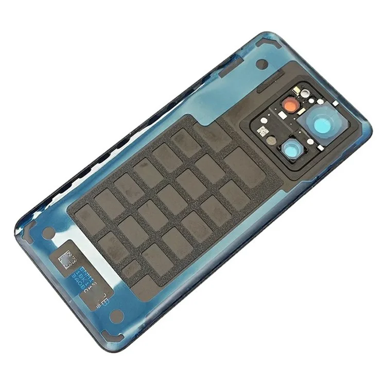 For Xiaomi 13T / 13T Pro Back Battery Housing Cover with Camera Ring Lens Cover Spare Part (Without Logo) - Green