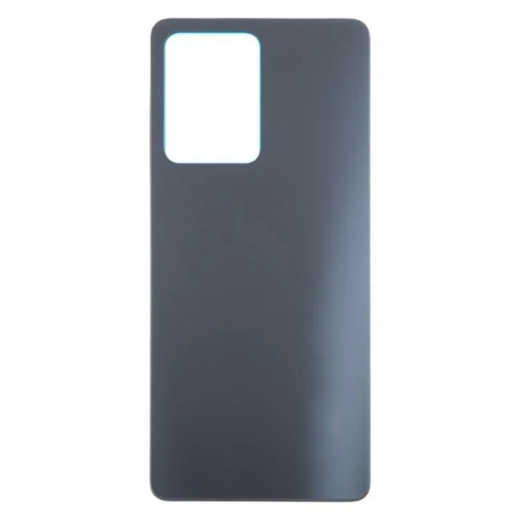 For Xiaomi Redmi Note 12 Pro 5G Back Battery Housing Cover Part (Without Logo) - Black