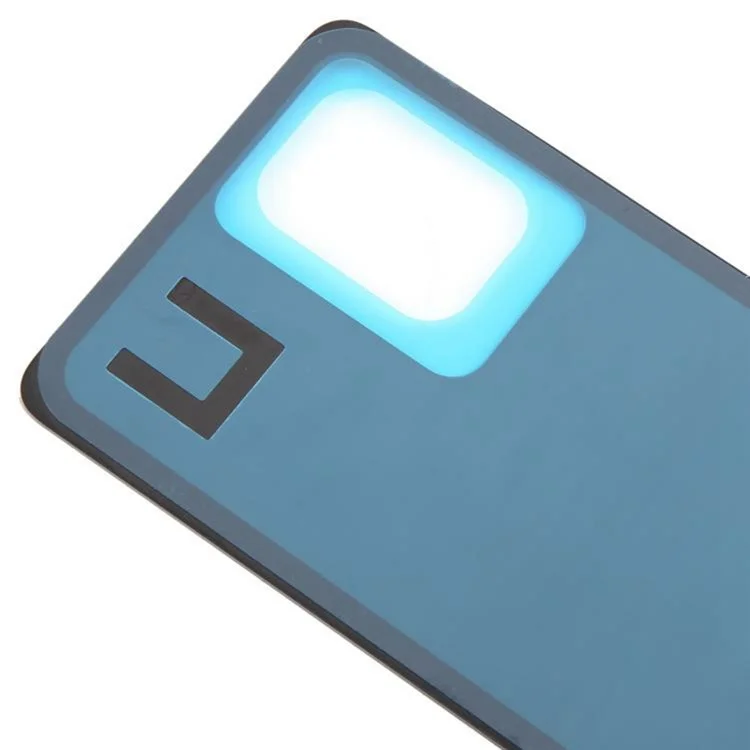 For Xiaomi Redmi Note 12 Pro 5G Back Battery Housing Cover Part (Without Logo) - Black