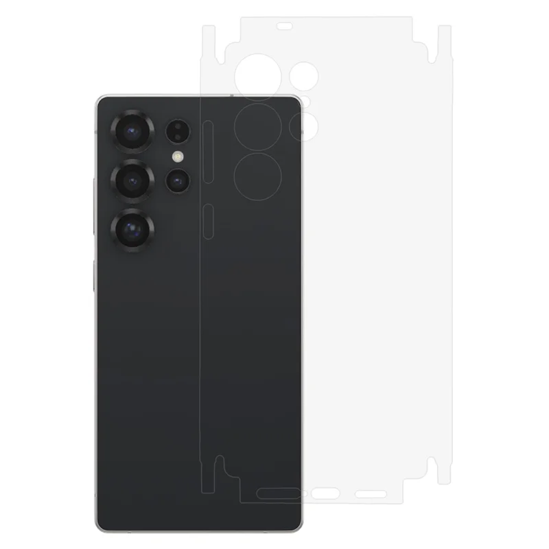 For Samsung Galaxy S25 Ultra Back Screen Protector Anti Fingerprint Anti Glare Matte Soft TPU Film