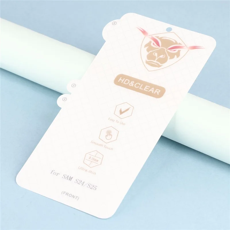 Screen Protector för Samsung Galaxy S25+ / S24+ Mjuk TPU Transparent Skärmfilm