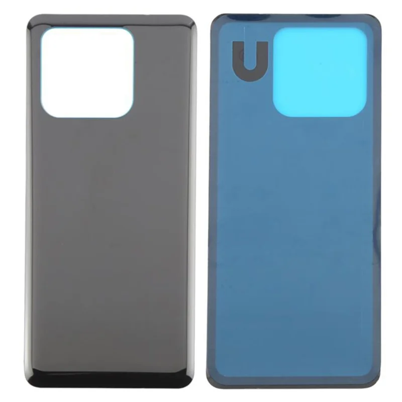 For Xiaomi Redmi K70E 5G Back Battery Housing Cover Part (Without Logo) - Black