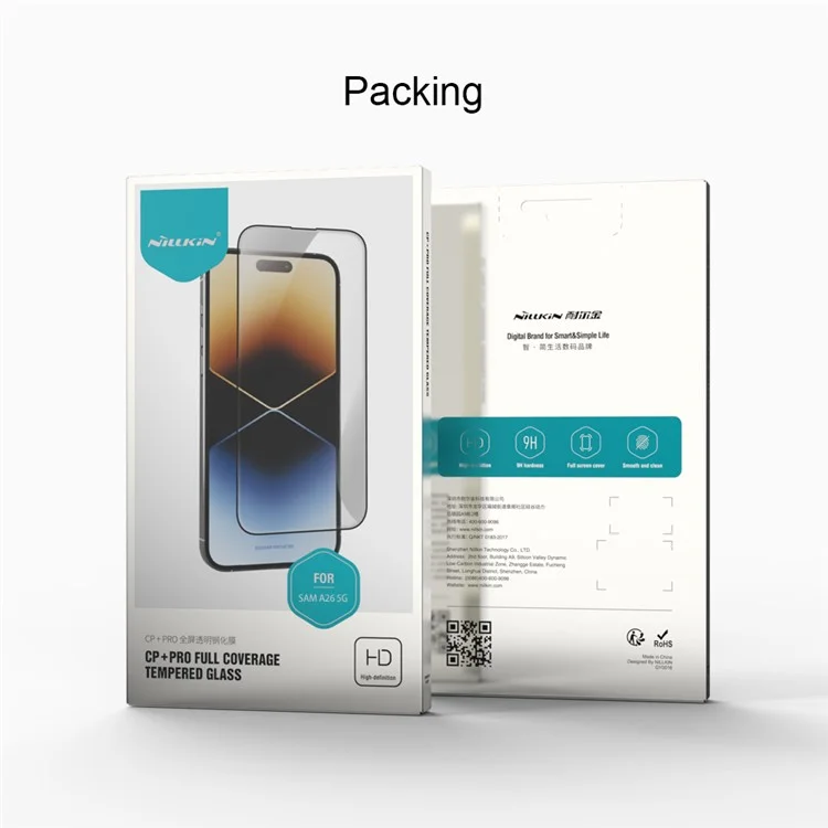 NILLKIN CP+PRO For Samsung Galaxy A26 5G Screen Protector Ultra Clear AGC Glass Film