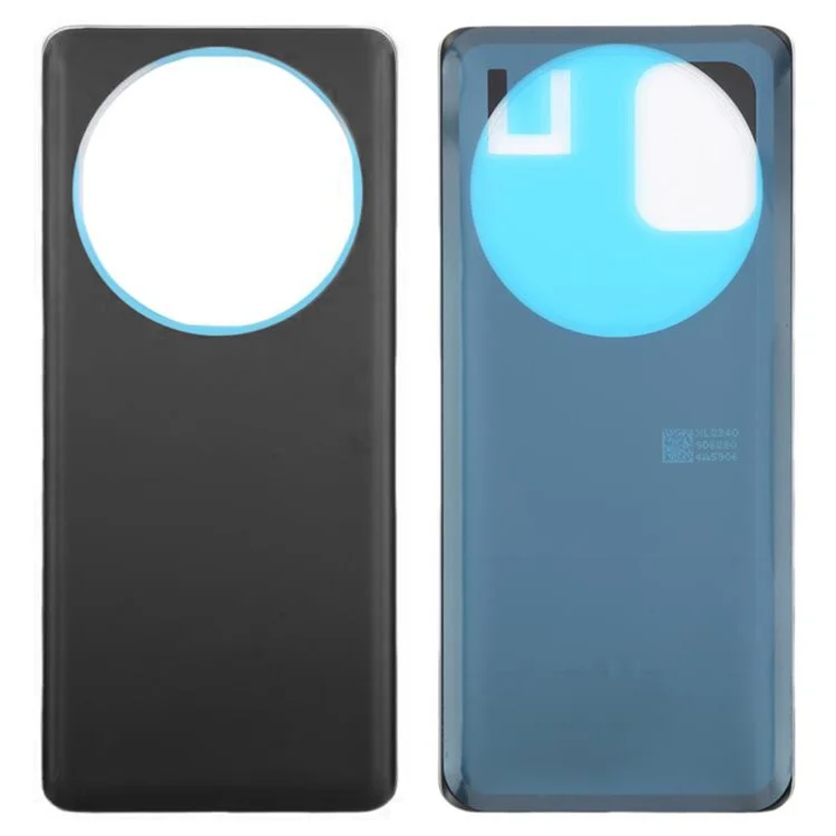 For Oppo Find X6 Back Battery Housing Cover Part (Without Logo) - Black