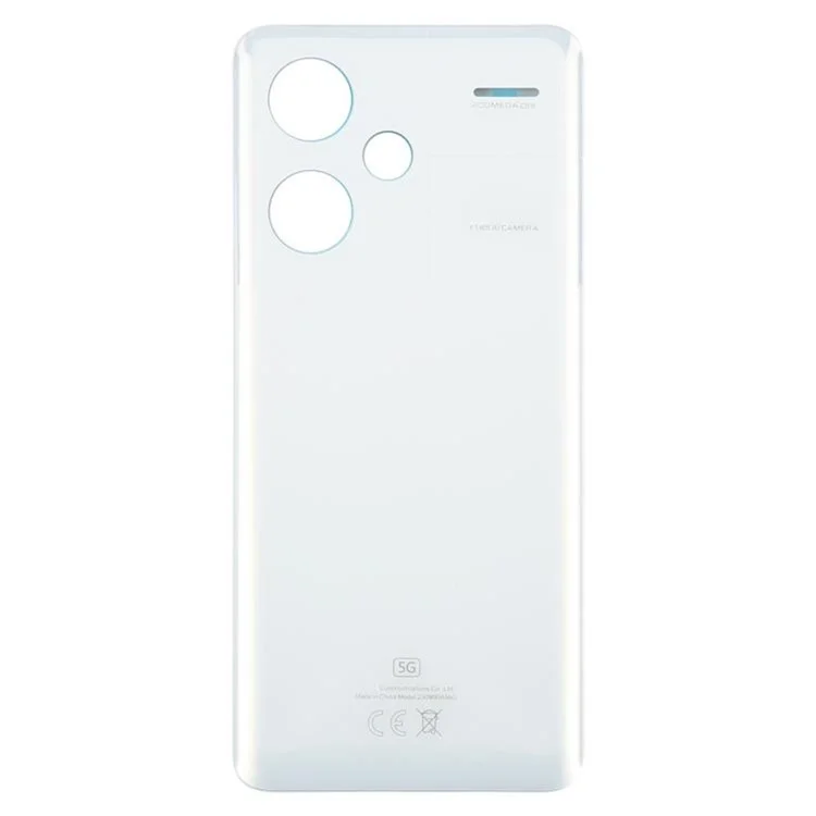 For Xiaomi Redmi Note 13 Pro+ 5G Back Battery Housing Cover Part (Without Logo) - White
