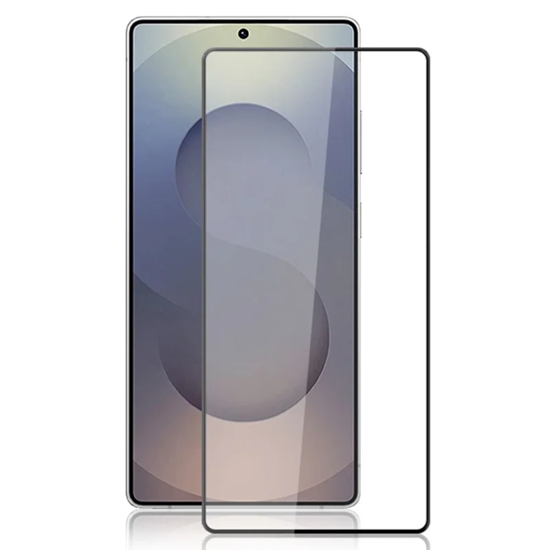MOCOLO For Samsung Galaxy S25 Ultra Screen Protector Anti-Shatter Silk Printing Tempered Glass Film - Black