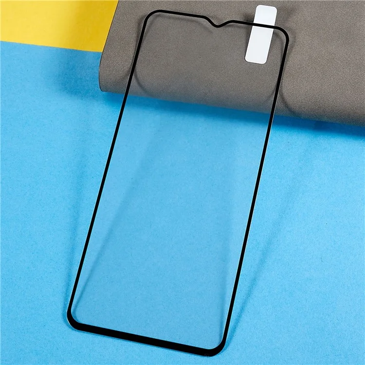 Для vivo Y55 5G Full Covergae HD экранная защита Full Glue Silk Printing Anti-fingerprint Shatterproof Tempered Glass Film