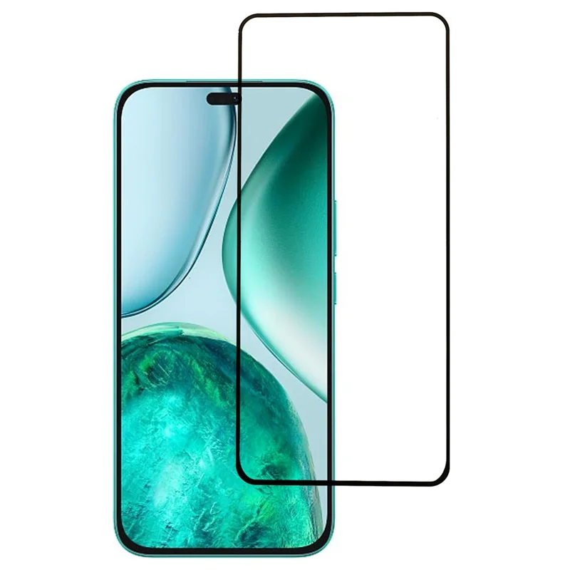 For Honor X8c 4G Screen Protector Silk Printing Full Glue HD Clear Screen Film