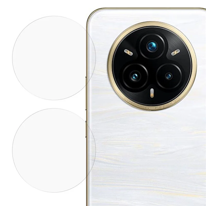 2PCS For Realme 14 Pro+ 5G / 14 Pro 5G Camera Lens Protector 2.5D Tempered Glass Lens Film