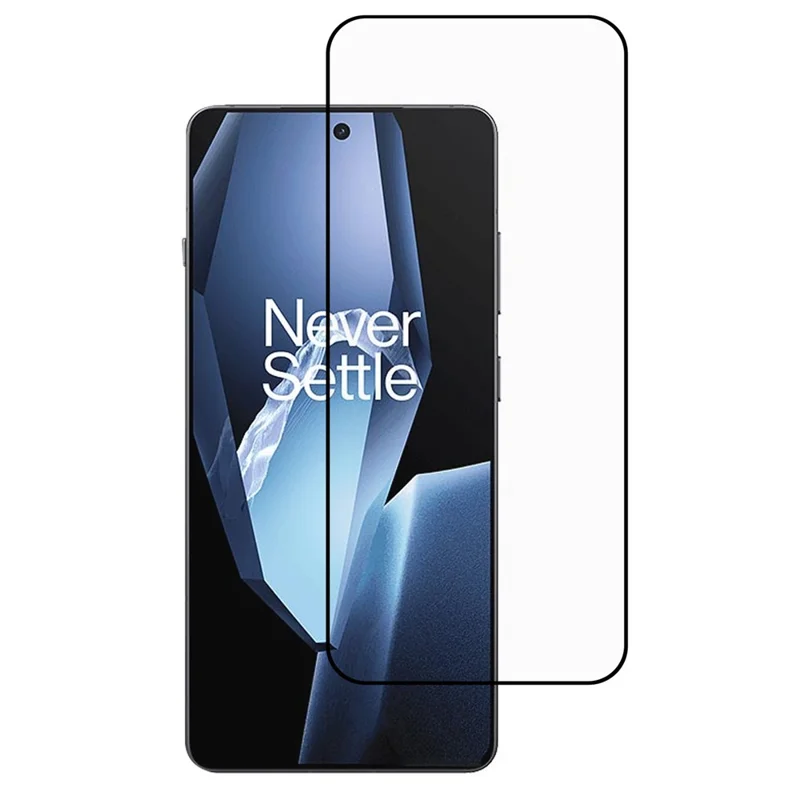 For OnePlus Ace 5 5G Screen Protector Silk Printing Full Glue Tempered Glass Screen Film