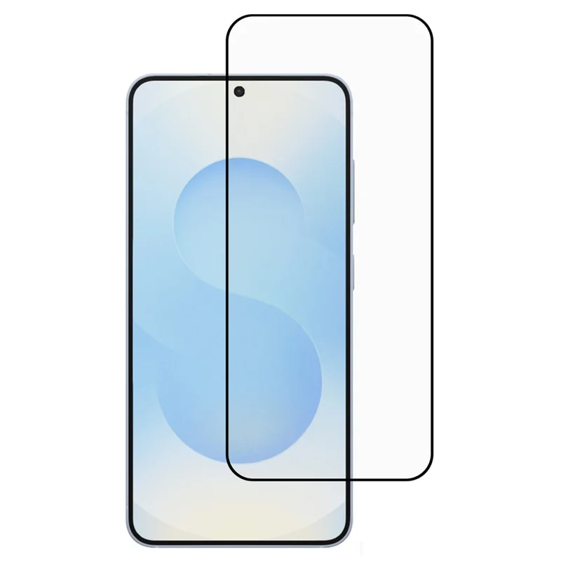 For Samsung Galaxy S25 Edge Screen Protector Silk Printing Full Glue Tempered Glass Screen Film