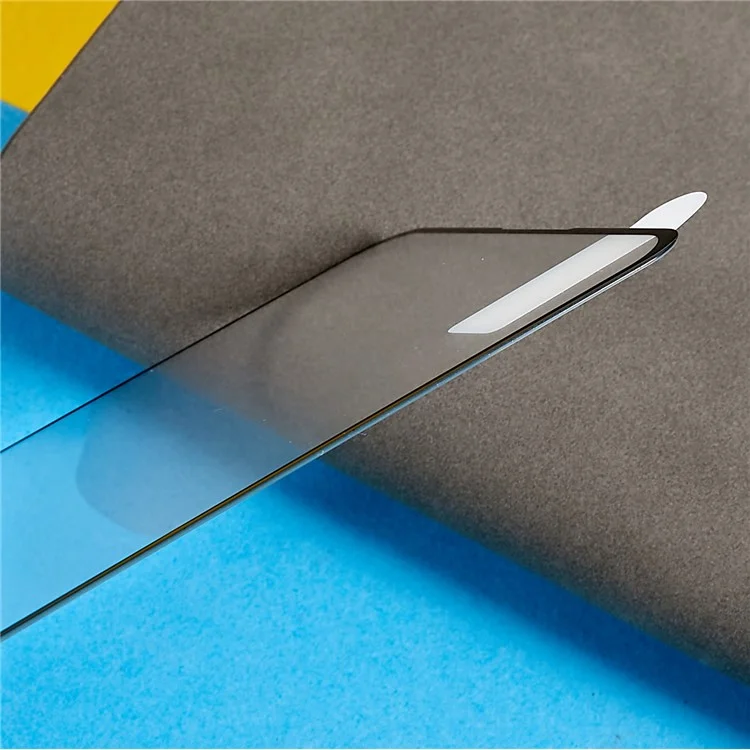 Pour Oppo Reno8 Lite 5G Silk Printing Anti-explosion Tempered Glass Screen Protector Scratch-resistant Full Glue Full Covering Screen Film