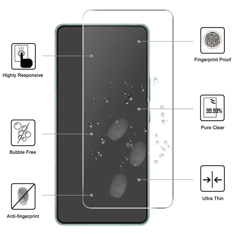 For Asus Zenfone 12 Ultra 5G Screen Protector HD Tempered Glass Film 2.5D
