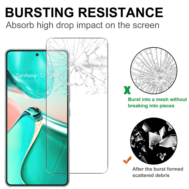 For Asus Zenfone 12 Ultra 5G Screen Protector HD Tempered Glass Film 2.5D