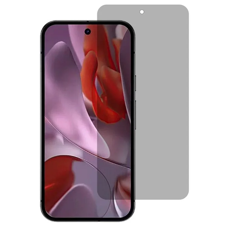 For Google Pixel 9a Anti-Spy Tempered Glass Screen Protector Full Covering Scratch-Resistant Film